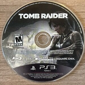 Tomb Raider (Sony PlayStation 3, PS3)‎ Authentic Disc Only Tested